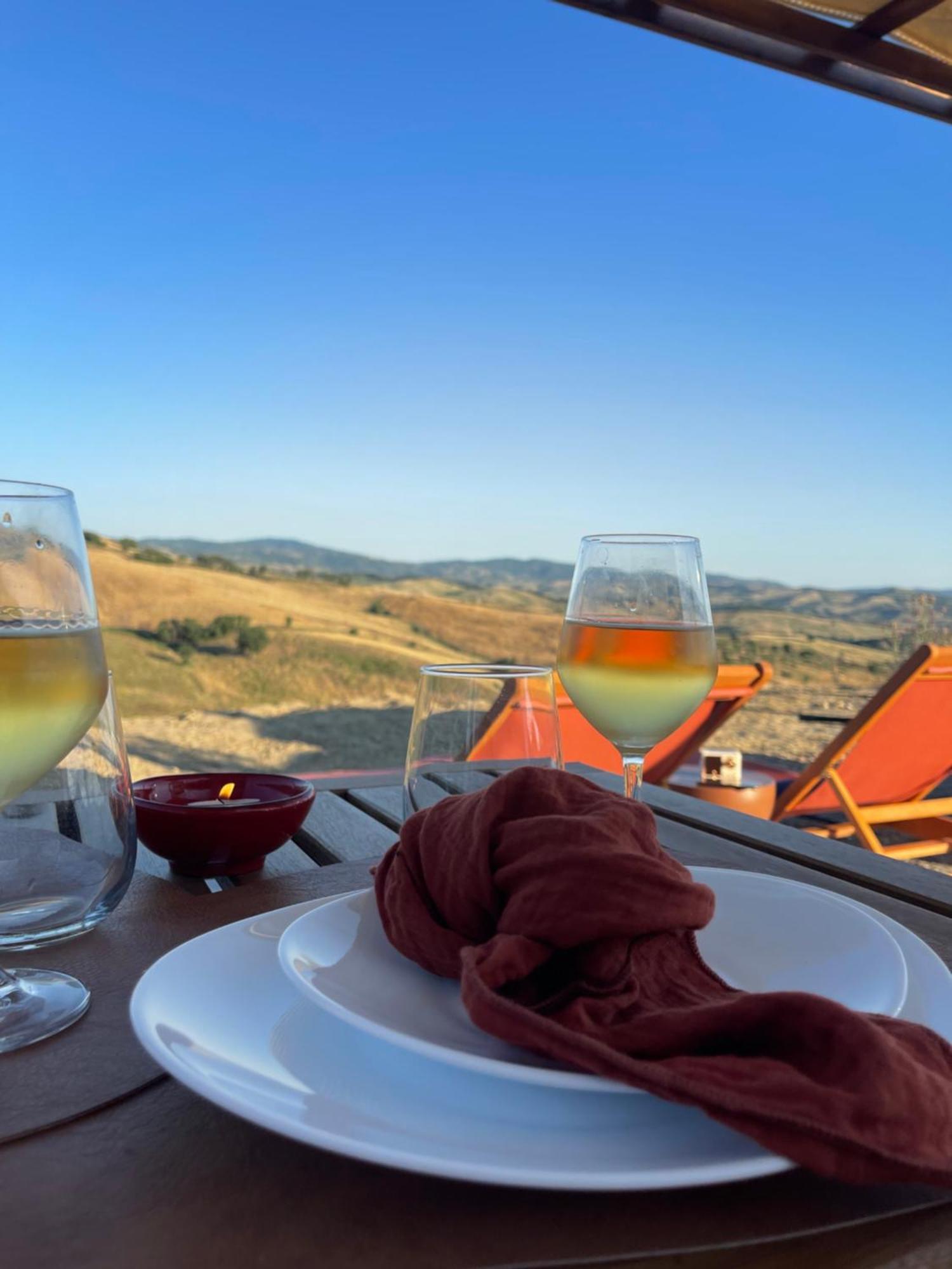 Cinigiano Glamping Le Dune מראה חיצוני תמונה